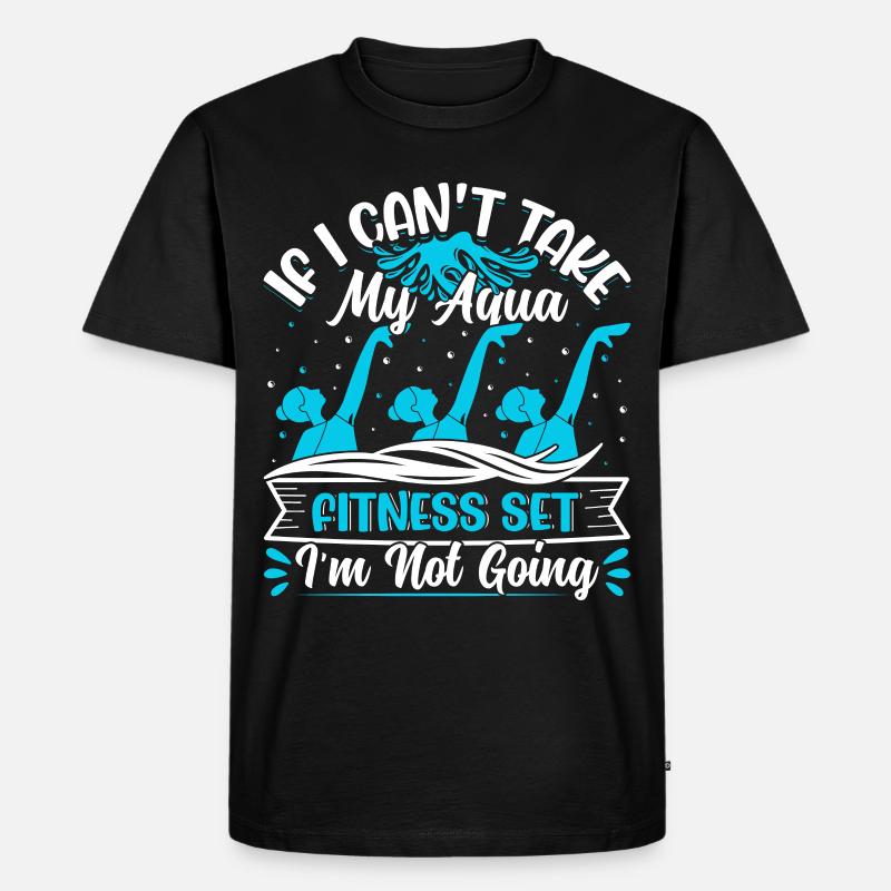 Aerobic Exercise Designs - Männer Premium Bio T-Shirt - Schwarz