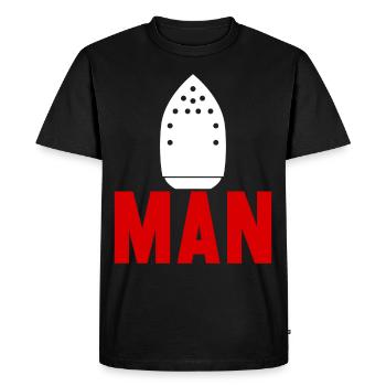 Triathlètes de triathlon Blague Triathlète - T-shirt Premium bio Homme - noir - Devant - Nico (187cm)