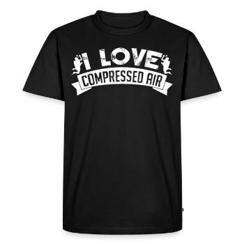 Divers Diving Scuba Diving - Men's Premium Organic T-Shirt - black - Front - Nico (187cm)