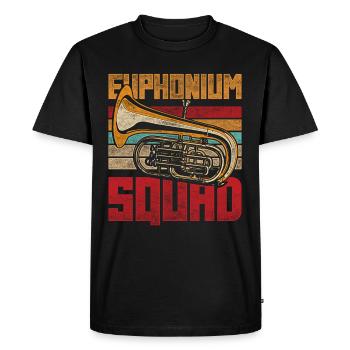Euphonium Euphoniste Euphonium Squad - T-shirt Premium bio Homme - noir - Devant - Nico (187cm)