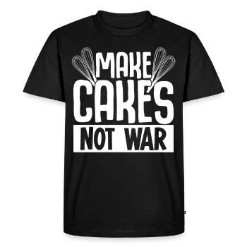 Confiseur, boulangerie, boulangerie, confiserie - T-shirt Premium bio Homme - noir - Devant - Nico (187cm)