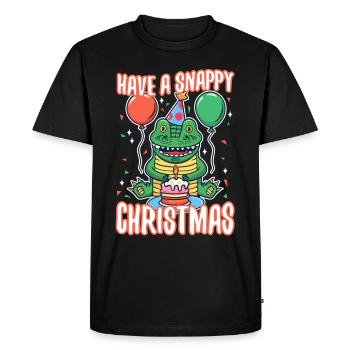 Passez un anniversaire mémorable - T-shirt Premium bio Homme - noir - Devant - Nico (187cm)