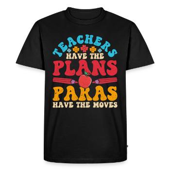 Educational Assistant Childcare Assistant - Men's Premium Organic T-Shirt - black - Front - Nico (187cm)