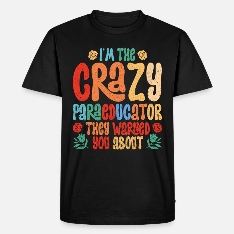 Educational Assistant Teaching Assistant - Men's Premium Organic T-Shirt - black