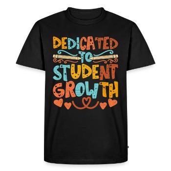 Educational Assistant Teaching Assistant - Men's Premium Organic T-Shirt - black - Front - Nico (187cm)