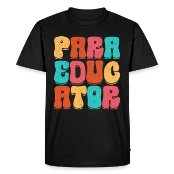 Educational Assistant Teaching Assistant - Men's Premium Organic T-Shirt - black - Front - Nico (187cm)