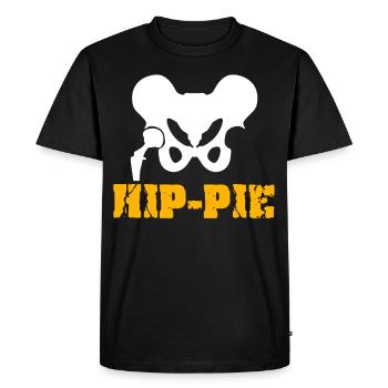 Hip Implant Joke Hip Surgery - Men's Premium Organic T-Shirt - black - Front - Nico (187cm)
