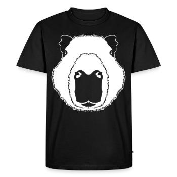 Capybara Capybaras Drôles - T-shirt Premium bio Homme - noir - Devant - Nico (187cm)