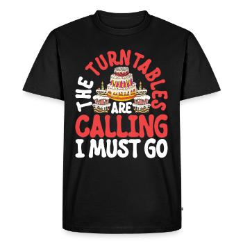 Cake Artist Pastry Chef Patissier Cake Artist - Men's Premium Organic T-Shirt - black - Front - Nico (187cm)