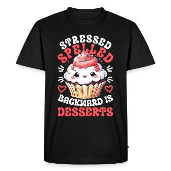 Cake Artist Pastry Chef Patissier Cake Artist - Men's Premium Organic T-Shirt - black - Front - Nico (187cm)