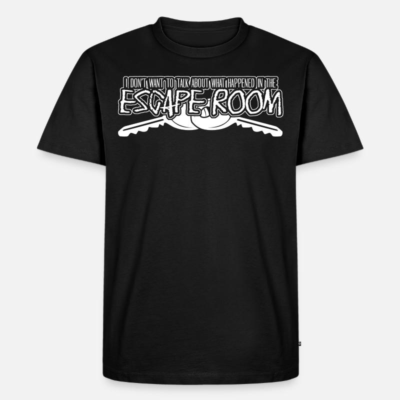 Jeu d’évasion Escape Game - T-shirt Premium bio Homme - noir