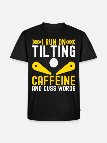 Pinball Flipper - Herre Premium økologisk T-shirt - sort