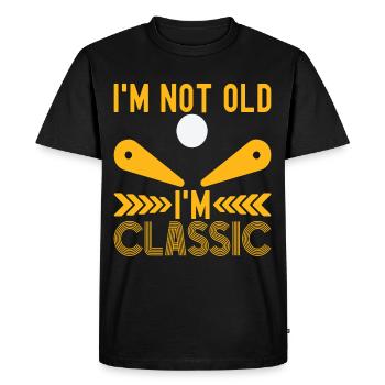 Flipper flipper - T-shirt Premium bio Homme - noir - Devant - Nico (187cm)