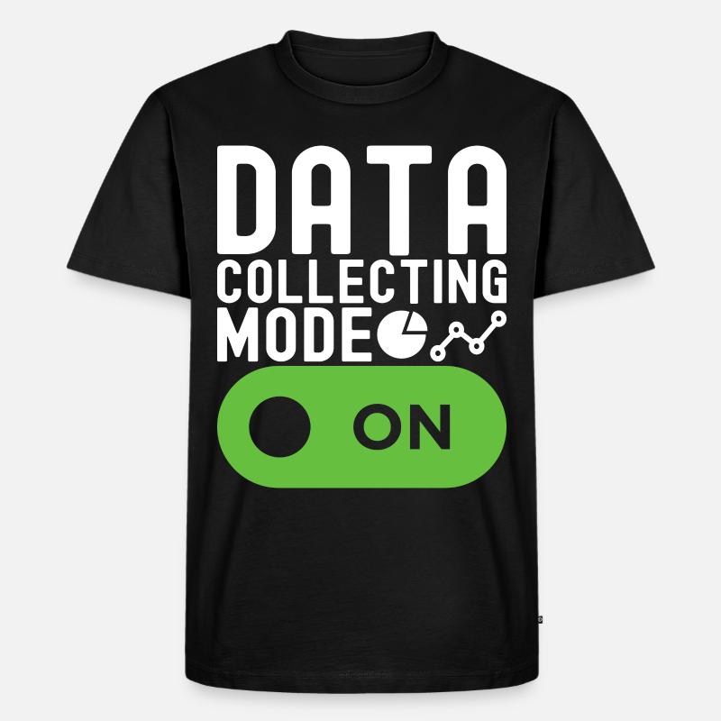 Data Science Datenanalyst - Männer Premium Bio T-Shirt - Schwarz
