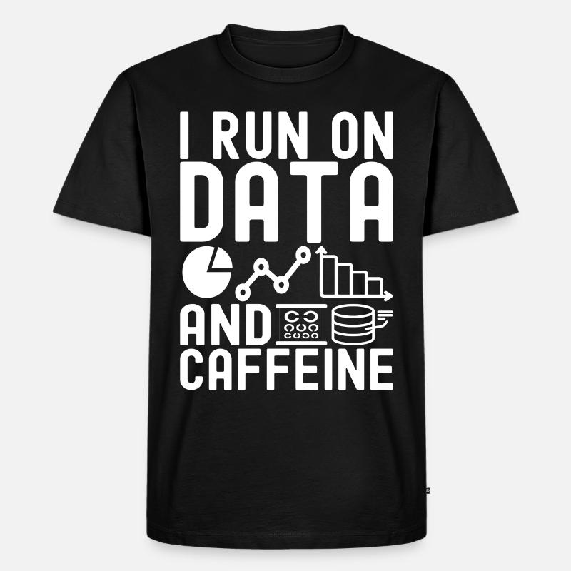 Data Science Datenanalyst - Männer Premium Bio T-Shirt - Schwarz
