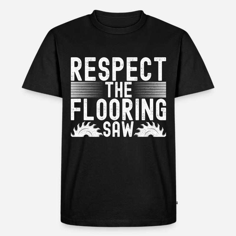 Tiler Floor Layer - Men's Premium Organic T-Shirt - black