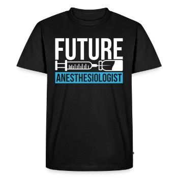 Anesthesiologist Anesthesiology Anesthesiologist - Men's Premium Organic T-Shirt - black - Front - Nico (187cm)