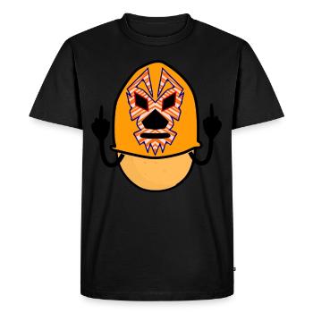 Lucha Libre Lutte de pommes de terre - T-shirt Premium bio Homme - noir - Devant - Nico (187cm)