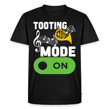 Cor Cuivres - T-shirt Premium bio Homme - noir - Devant - Nico (187cm)