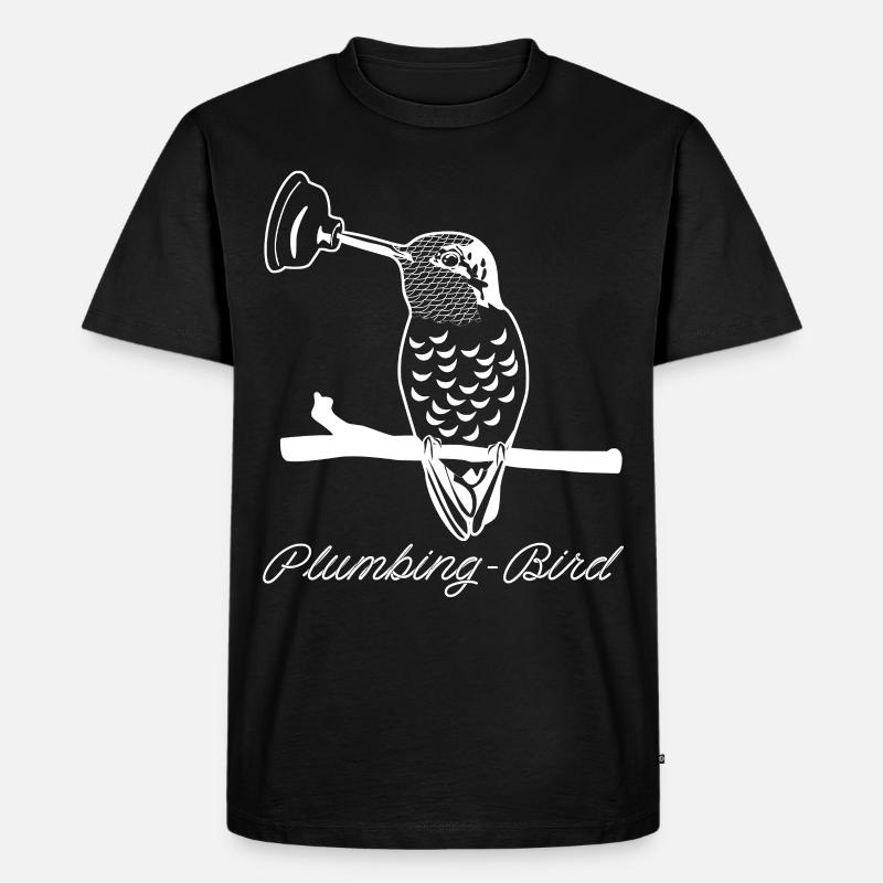 Gingerbread Man Baking - Männer Premium Bio T-Shirt - Schwarz