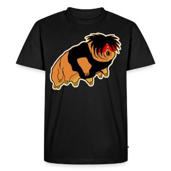 Gothique Gothique tardigrade - T-shirt Premium bio Homme - noir - Devant - Nico (187cm)