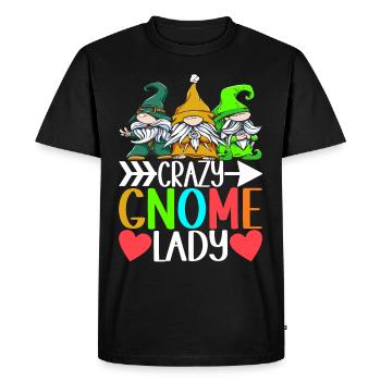 Nains de jardin Jardinage - T-shirt Premium bio Homme - noir - Devant - Nico (187cm)
