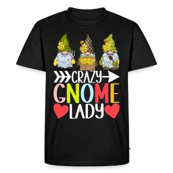 Nains de jardin Jardinage - T-shirt Premium bio Homme - noir - Devant - Nico (187cm)
