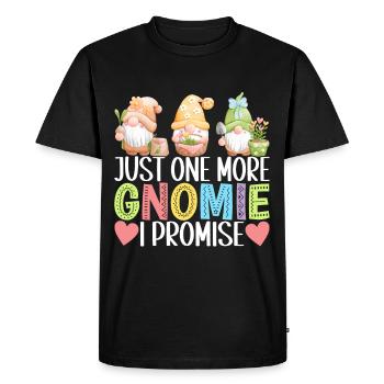 Nains de jardin Jardinage - T-shirt Premium bio Homme - noir - Devant - Nico (187cm)