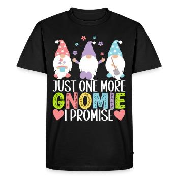 Nains de jardin Jardinage - T-shirt Premium bio Homme - noir - Devant - Nico (187cm)