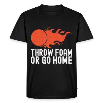 Ballon chasseur Ballon chasseur - T-shirt Premium bio Homme - noir - Devant - Nico (187cm)
