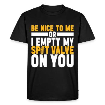 Euphonium Euphonium Player - Men's Premium Organic T-Shirt - black - Front - Nico (187cm)