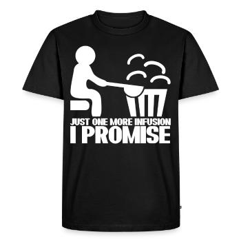 Wellness Sauna Saunas - Men's Premium Organic T-Shirt - black - Front - Nico (187cm)