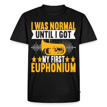 Euphonium Euphonium Player - Men's Premium Organic T-Shirt - black - Front - Nico (187cm)