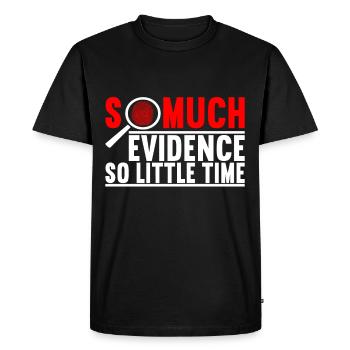 Forensics Forensic Scientist - Men's Premium Organic T-Shirt - black - Front - Nico (187cm)