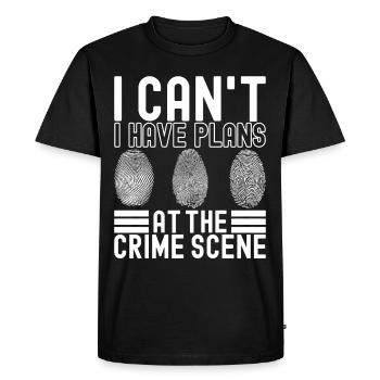 Forensics Forensic Scientist - Men's Premium Organic T-Shirt - black - Front - Nico (187cm)