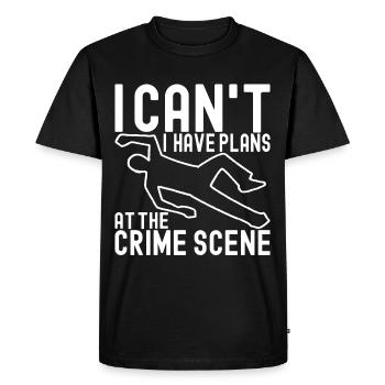 Forensics Forensic Scientist - Men's Premium Organic T-Shirt - black - Front - Nico (187cm)