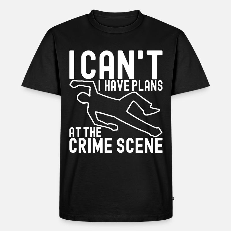 Forensics Forensic Scientist - Men's Premium Organic T-Shirt - black