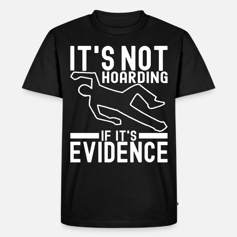 Forensik Forensiker - Männer Premium Bio T-Shirt - Schwarz