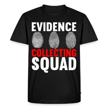 Forensics Forensic Scientist - Men's Premium Organic T-Shirt - black - Front - Nico (187cm)