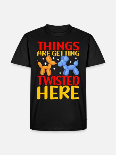 Balloon Animal Balloon Twisting - Men's Premium Organic T-Shirt - black