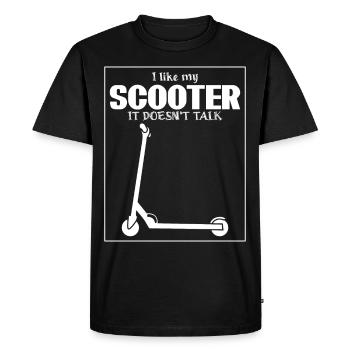 Kick Scooter Rider Stunt Scooter - T-shirt Premium bio Homme - noir - Devant - Nico (187cm)