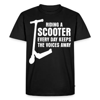 Stunt Scooter Kick Scooter Rider - T-shirt Premium bio Homme - noir - Devant - Nico (187cm)