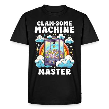 Pince Claw-Some Machine Master - T-shirt Premium bio Homme - noir - Devant - Nico (187cm)