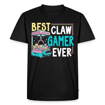 Gripper Kraller Gripper Meilleur joueur de griffes de tous les temps - T-shirt Premium bio Homme - noir - Devant - Nico (187cm)