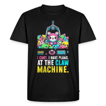 Pince automatique Pince Kraller - T-shirt Premium bio Homme - noir - Devant - Nico (187cm)