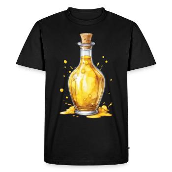 Magic Potion: Aesthetic Gaming & Iconic Gamer - Men's Premium Organic T-Shirt - black - Front - Nico (187cm)