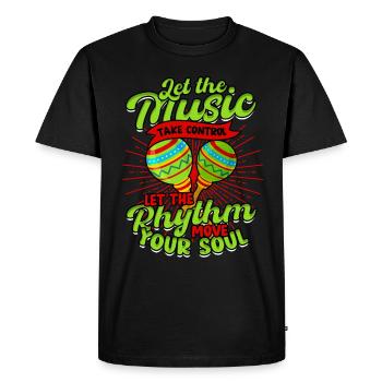 Salsa Salsero Salsera - T-shirt Premium bio Homme - noir - Devant - Nico (187cm)