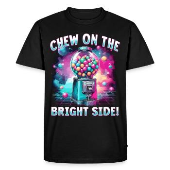 Candy dispenser chewing gum machine - Men's Premium Organic T-Shirt - black - Front - Nico (187cm)