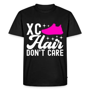 XC Running Running Runner Cross Country - Men's Premium Organic T-Shirt - black - Front - Nico (187cm)