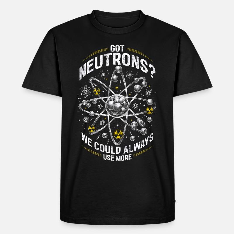 Nuclear Engineer Nuclear Technician - Men's Premium Organic T-Shirt - black